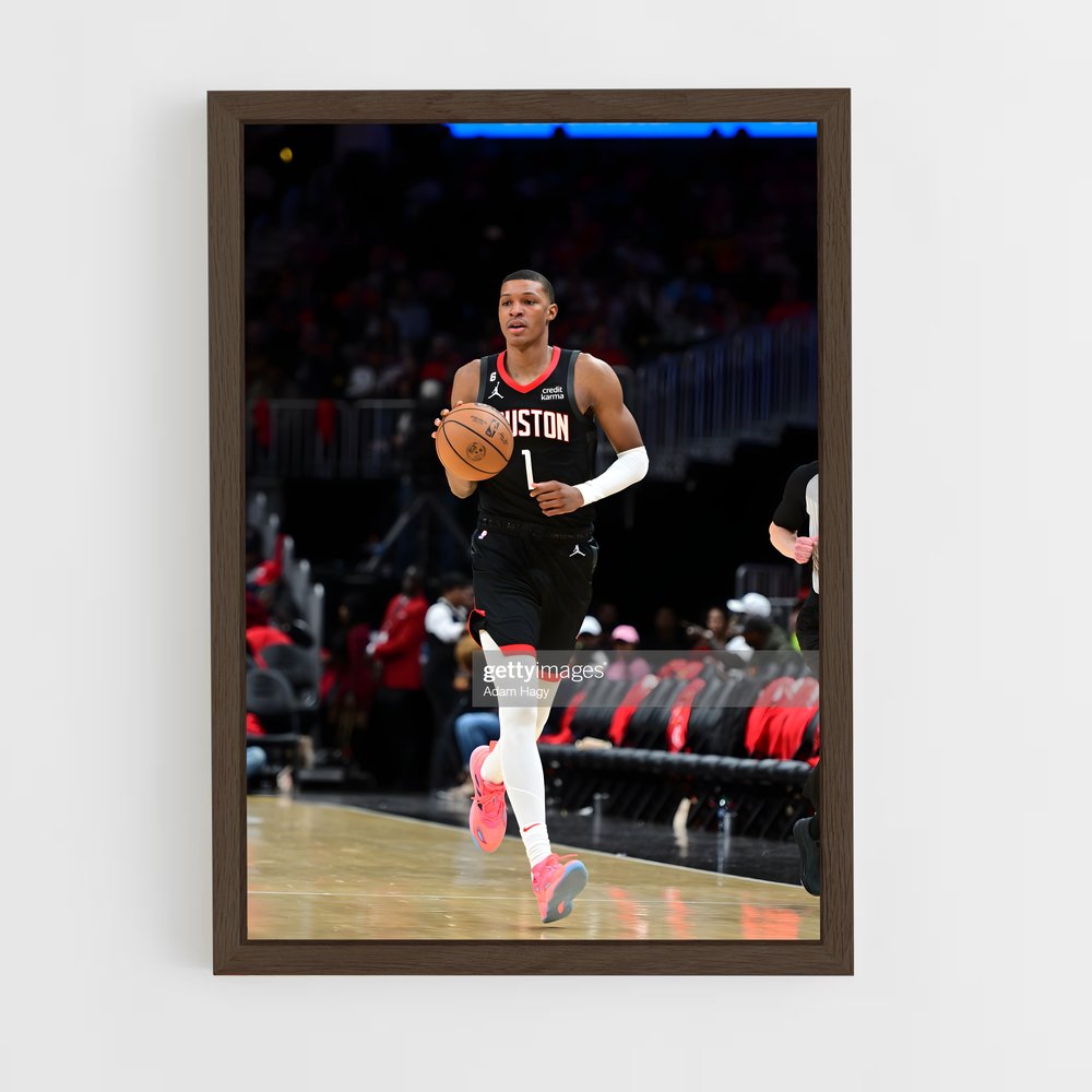 Poster Jabari smith – affiche Basketball (vue 5)